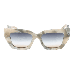 Ana Hickmann Sonnenbrille AH9386 52G22 – Frontansicht mit Azetat Rahmen und Grau Gläsern