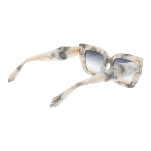 Rückansicht der Ana Hickmann Sonnenbrille AH9386 52G22 – Azetat Rahmen