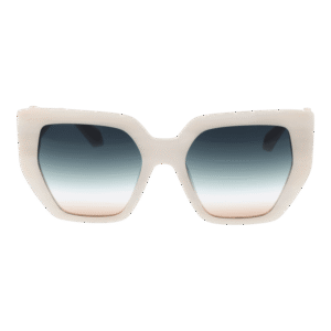 Ana Hickmann Sonnenbrille AH9387 55E01 – Frontansicht mit Azetat Rahmen und Grün Gläsern