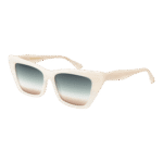 Ana Hickmann Katzenaugen Sonnenbrille AH9390 54E01 in Perle – 45° Seitenansicht
