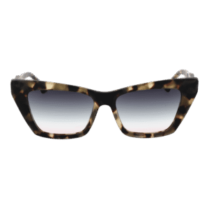 Ana Hickmann Sonnenbrille AH9390 54G21 – Frontansicht mit Azetat Rahmen und Grün Gläsern