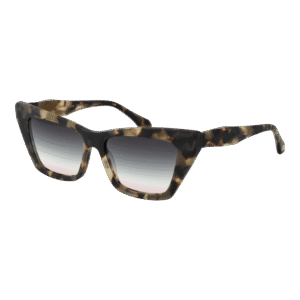 Ana Hickmann Katzenaugen Sonnenbrille AH9390 54G21 in Mehrfarbig – 45° Seitenansicht