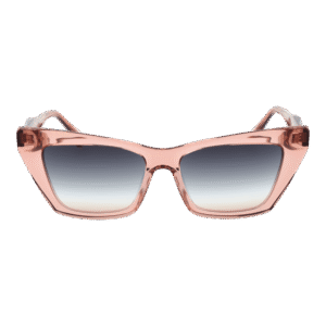 Ana Hickmann Sonnenbrille AH9390 54T02 – Frontansicht mit Azetat Rahmen und Grau Gläsern