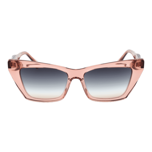 Ana Hickmann Sonnenbrille AH9390 54T02 – Frontansicht mit Azetat Rahmen und Grau Gläsern