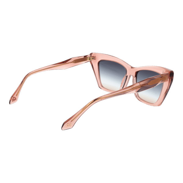 Rückansicht der Ana Hickmann Sonnenbrille AH9390 54T02 – Azetat Rahmen