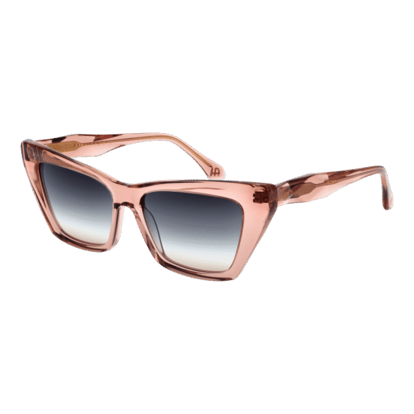 Ana Hickmann Katzenaugen Sonnenbrille AH9390 54T02 in Rosa – 45° Seitenansicht