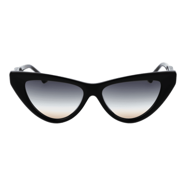 Ana Hickmann Sonnenbrille AH9391 56A01 – Frontansicht mit Azetat Rahmen und Grau Gläsern