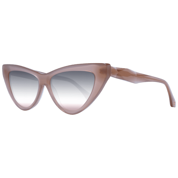 Ana Hickmann Katzenaugen Sonnenbrille AH9391 56T02 in Rosa – 45° Seitenansicht