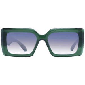 Ana Hickmann Sonnenbrille AH9397 53T01 – Frontansicht mit Azetat Rahmen und Blau Gläsern