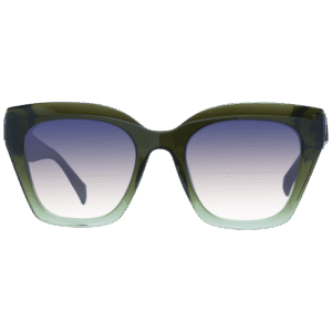 Ana Hickmann Sonnenbrille AH9403 53C01 – Frontansicht mit Azetat Rahmen und Grün Gläsern