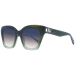 Ana Hickmann Quadrat Sonnenbrille AH9403 53C01 in Grün – 45° Seitenansicht