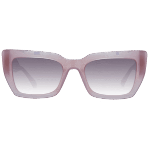 Ana Hickmann Sonnenbrille AH9408 53T02 – Frontansicht mit Azetat Rahmen und Braun Gläsern