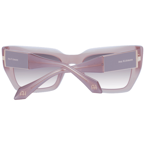 Rückansicht der Ana Hickmann Sonnenbrille AH9408 53T02 – Azetat Rahmen