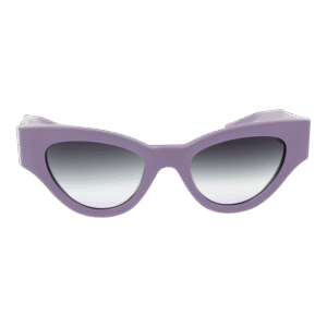 Ana Hickmann Sonnenbrille AH9409 52D01 – Frontansicht mit Azetat Rahmen und Grau Gläsern