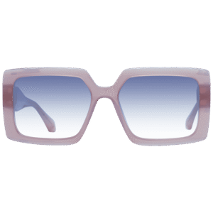 Ana Hickmann Sonnenbrille AH9411 55T01 – Frontansicht mit Azetat Rahmen und Blau Gläsern