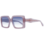 Ana Hickmann Rechteck Sonnenbrille AH9411 55T01 in Rosa – 45° Seitenansicht