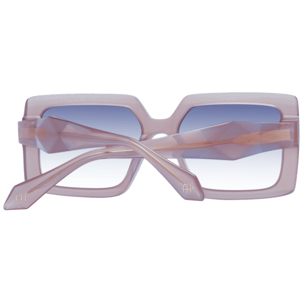 Rückansicht der Ana Hickmann Sonnenbrille AH9411 55T01 – Azetat Rahmen