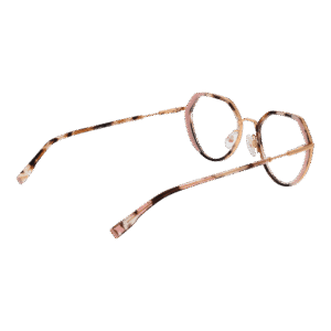 Frontansicht der Ana Hickmann Brille HI1195 52H02 – Rahmen Metall