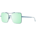 Ana Hickmann Pilotenbrille Sonnenbrille HI3024 5806A in Blau – 45° Seitenansicht