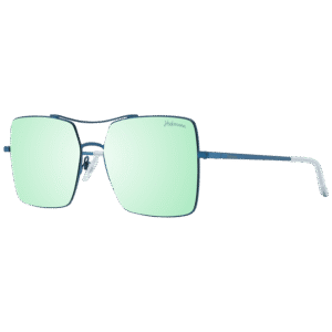Ana Hickmann Pilotenbrille Sonnenbrille HI3024 5806A in Blau – 45° Seitenansicht