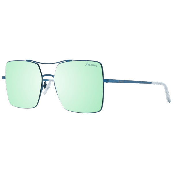 Ana Hickmann Pilotenbrille Sonnenbrille HI3024 5806A in Blau – 45° Seitenansicht
