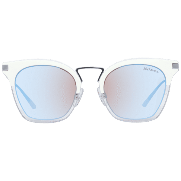 Ana Hickmann Sonnenbrille HI3037 51D01 – Frontansicht mit Metall Rahmen und Braun Gläsern