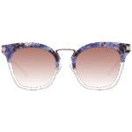 Ana Hickmann Katzenaugen Sonnenbrille HI3037A 54H02 in Lila – 45° Seitenansicht