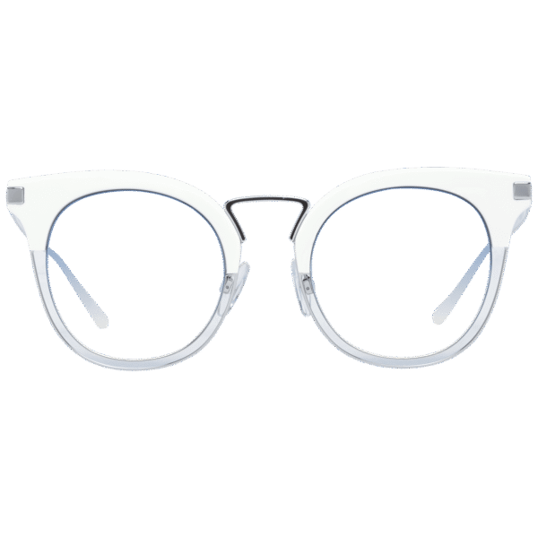 Ana Hickmann Sonnenbrille HI3038 50D01 – Frontansicht mit Metall & Kunststoff Rahmen und Blau Gläsern