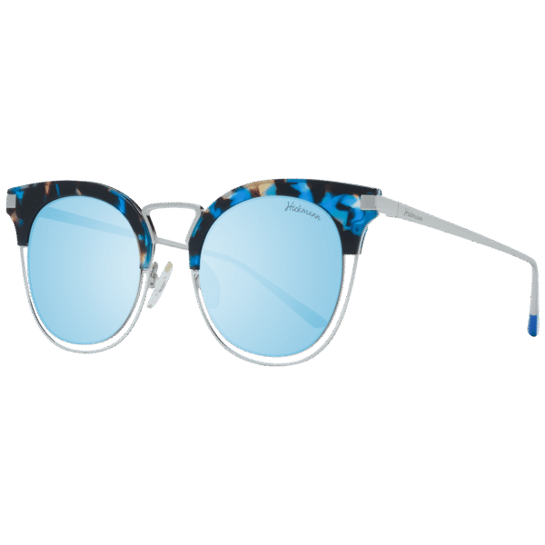 Ana Hickmann Sonnenbrille HI3038 50G21 – 45° Seitenansicht Ana Hickmann Katzenaugen Sonnenbrille HI3038 50G21 in Blau – 45° Seitenansicht