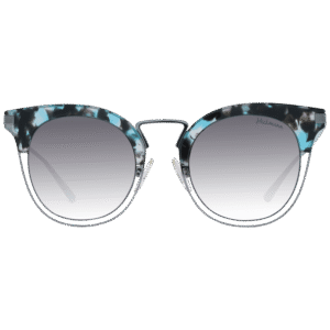 Ana Hickmann Sonnenbrille HI3038 50G22 – Frontansicht mit Metall Rahmen und Braun Gläsern