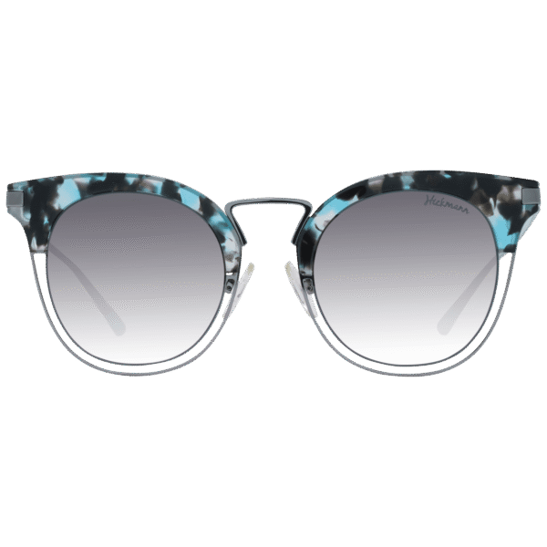 Ana Hickmann Sonnenbrille HI3038 50G22 – Frontansicht mit Metall Rahmen und Braun Gläsern