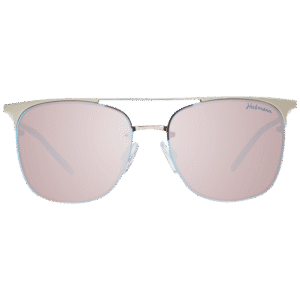 Ana Hickmann Sonnenbrille HI3041 5004A – Frontansicht mit Metall Rahmen und Braun Gläsern