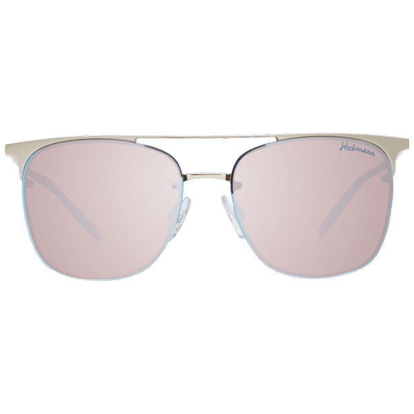 Ana Hickmann Sonnenbrille HI3041 5004A – Frontansicht mit Metall Rahmen und Braun Gläsern