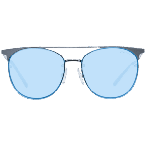 Ana Hickmann Sonnenbrille HI3042 5702A – Frontansicht mit Metall Rahmen und Blau Gläsern