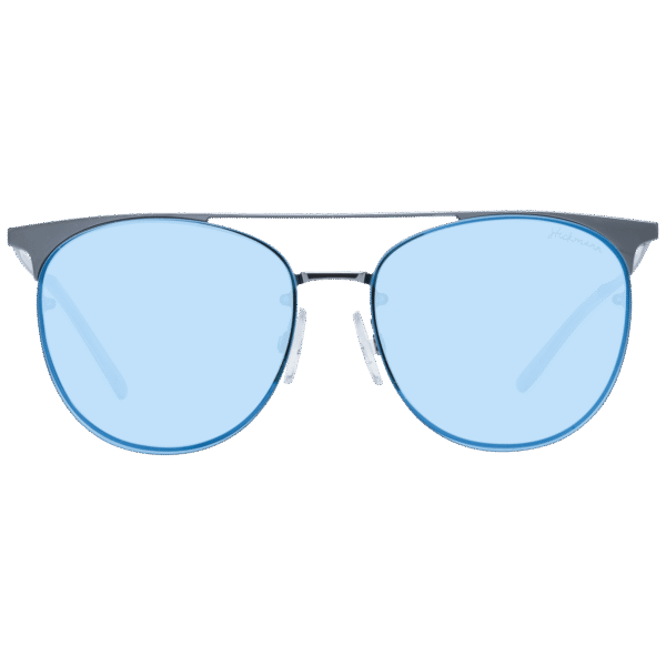 Ana Hickmann Sonnenbrille HI3042 5702A – Frontansicht mit Metall Rahmen und Blau Gläsern