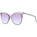 Ana Hickmann Katzenaugen Sonnenbrille HI3048 5809C in Schwarz – 45° Seitenansicht