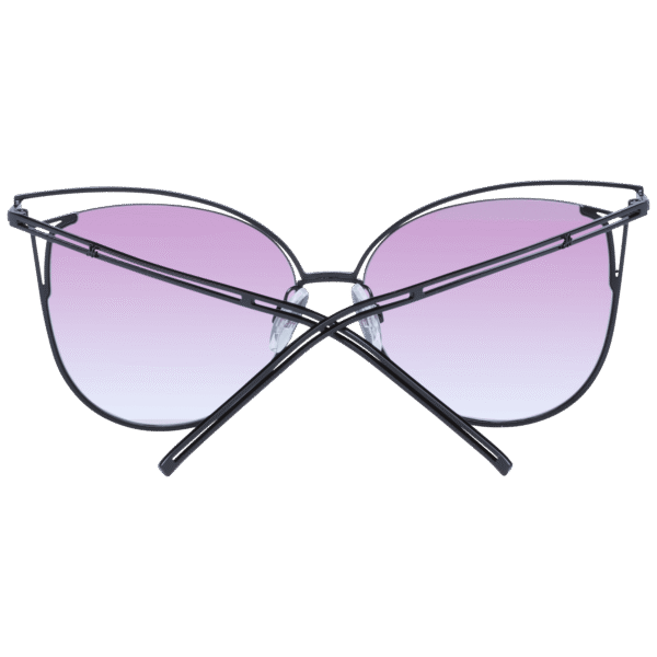 Rückansicht der Ana Hickmann Sonnenbrille HI3048 5809C – Metall Rahmen