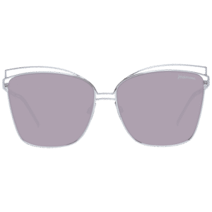 Ana Hickmann Sonnenbrille HI3049 6103B – Frontansicht mit Metall Rahmen und Lila Gläsern