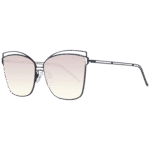 Ana Hickmann Katzenaugen Sonnenbrille HI3049 6109A in Schwarz – 45° Seitenansicht