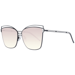 Ana Hickmann Katzenaugen Sonnenbrille HI3049 6109A in Schwarz – 45° Seitenansicht