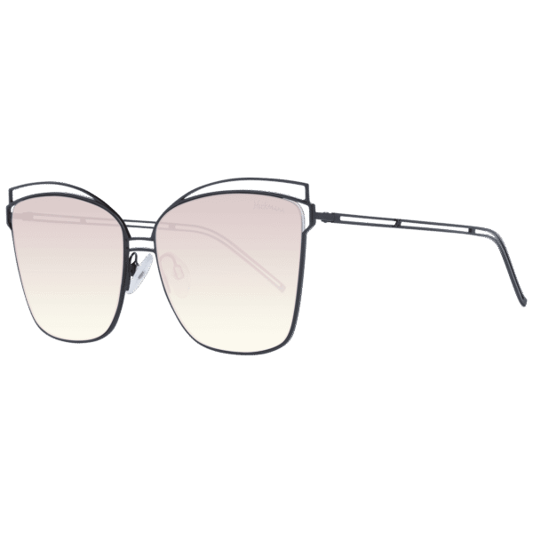 Ana Hickmann Sonnenbrille HI3049 6109A – 45° Seitenansicht Ana Hickmann Katzenaugen Sonnenbrille HI3049 6109A in Schwarz – 45° Seitenansicht