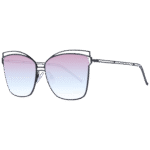 Ana Hickmann Katzenaugen Sonnenbrille HI3049 6109B in Schwarz – 45° Seitenansicht