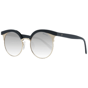 Ana Hickmann Schmetterling Sonnenbrille HI3050 52A01 in Schwarz – 45° Seitenansicht