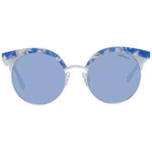 Ana Hickmann Sonnenbrille HI3050 52G21 – Frontansicht mit Metall & Kunststoff Rahmen und Blau Gläsern