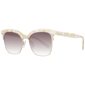 Ana Hickmann Katzenaugen Sonnenbrille HI3051 53G22 in Gelb – 45° Seitenansicht
