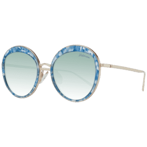 Ana Hickmann Panto Sonnenbrille HI3052 53E04 in Blau – 45° Seitenansicht