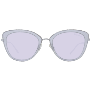 Ana Hickmann Sonnenbrille HI3053 53T02 – Frontansicht mit Metall Rahmen und Grau Gläsern