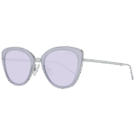 Ana Hickmann Schmetterling Sonnenbrille HI3053 53T02 in Lila – 45° Seitenansicht