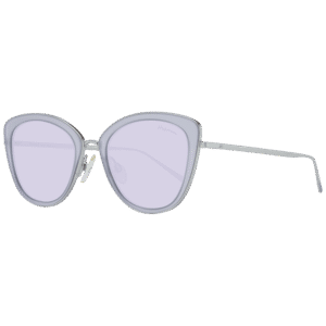 Ana Hickmann Schmetterling Sonnenbrille HI3053 53T02 in Lila – 45° Seitenansicht
