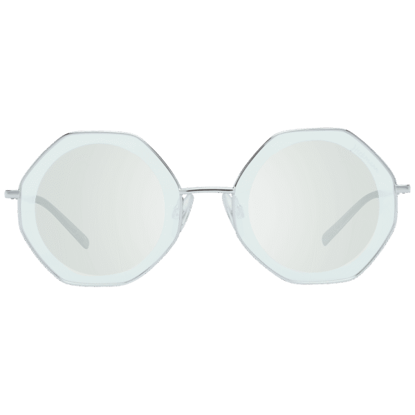 Ana Hickmann Sonnenbrille HI3055 5703B – Frontansicht mit Metall Rahmen und Grün Gläsern